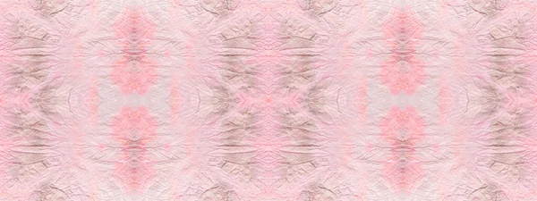 Roze Naadloze Vlek Natte Abstract Verf Inktwaterborstel Tie Dye Line — Stockfoto
