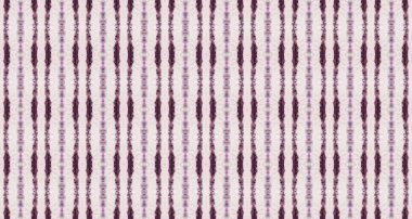 Violet Renkli Bohem deseni. Mor renkli Geometrik Batik. Soyut suluboya halı desenli kabile geometrik fırçası. Soyut Çizgili Ikat Fırçası. Kusursuz Dalgalı Fırça. Gri Renkli Bohem Tekstil.