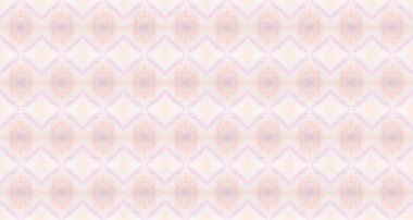 Violet Renkli Bohem deseni. Su Boyası Geometrik Fırçası. Kabile Geometrik Batik. Su Boyası Bohem Tekstili. Kusursuz suluboya halı desenli soyut çizgili Ikat Batik. Kusursuz Boyalı Fırça.