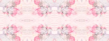 Pembe Kusursuz İşaret. Kravat boyası tuval. Art Suluboya Shibori Blob. Mürekkep Pastel Fırçası. Islak, soyut fırça. Kirli suluboya çizgili desen. Magenta Pembe Pembe Lekesiz. Pembe Kırmızı Doku