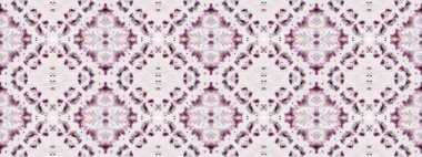 Mor Renkli Geometrik Desen. Su Boyası Bohem Batik. Soyut Boho Batik. Kabile Bohem Fırçası. Soyut Suluboya Kalıpsız Çizgili Ikat Fırçası. Gri Renkli Geometrik Tekstil.