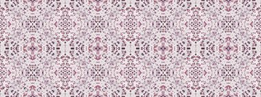 Su Rengi Bohem deseni. Mor renkli Geometrik Batik. Etnik Bohem Fırçası. Soyut Geo Fırçası. Kusursuz Suluboya Tekniği Su Rengi Tekstili. Kusursuz Çizgili Ikat Fırçası.