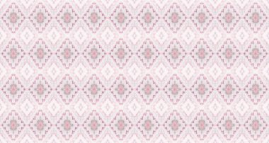 Violet Renkli Geometrik Desen. Soyut El Dalgası. Kusursuz çizgili Ikat Batik. Kırmızı Renkli Bohem dokusu. Mor Renkli Geometrik Fırça. Kusursuz Suluboya Şablonu Tekrarlayan Etnik Geometrik Batik.