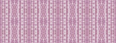 Mor Renkli Geometrik Desen. Kırmızı Renkli Geometrik Doku. Kabile Bohemian Batik. Soyut Stripe Ikat Batik. Su Boyası Bohem Fırçası. Soyut Suluboya Şablonu Tekrarla Kusursuz El Fırçası.