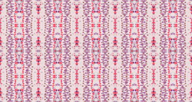 Violet Renkli Geometrik Desen. Gri Renkli Bohem deseni. Soyut Stripe Ikat Batik. Mor renkli Geometrik Batik. Soyut Suluboya Kalıpları Kusursuz Soluk Fırça. Kabile Geometrik Fırçası.