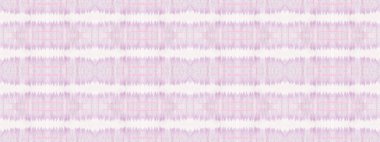 Su Rengi Geometrik Deseni. Soyut Çizgili Ikat Fırçası. Etnik Bohem Fırçası. Kusursuz Geo Batik. Violet Color Geometric Batik. Soyut Suluboya Halı Deseni Pembe Bohem Tekstil.
