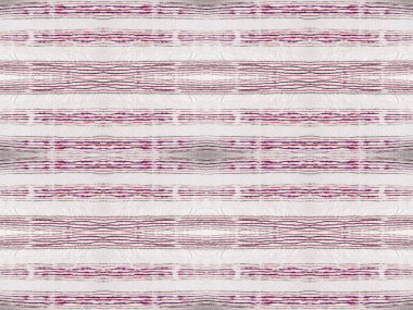 Mor Renkli Bohem deseni. Kusursuz çizgili Ikat fırçası. Kusursuz Suluboya Şablon Kırmızı Renk Geometrik Şablonu. Soyut El Fırçası. Su Boyası Bohem Batik. Kabile Geometrik Fırçası.