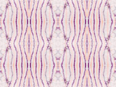 Violet Renkli Geometrik Desen. Su Boyası Bohem Tekstili. Kusursuz Suluboya Şablonu Etnik Bohem Batik. Kusursuz çizgili Ikat fırçası. Soyut El Batik. Mor Renkli Geometrik Fırça.