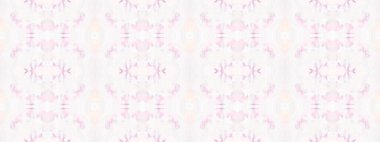 Violet Renkli Geometrik Desen. Soyut Boho Fırçası. Kırmızı renkli Geometrik Tekstil. Kabile Bohemian Batik. Soyut Suluboya Tekrarı Su Rengi Bohem Fırçası. Kusursuz Çizgili Boho Batik.