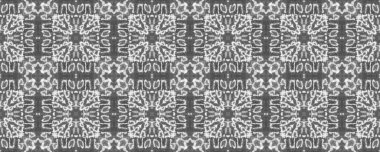 Siyah Renkli Bohem deseni. Basit Etnik Boho Batik. Yerli Mürekkep Karalama Fırçası. Kusursuz Dalgalı Dalga. Soyut Stripe Ikat Deseni. Soyut Mürekkep Tasarımı. Gri renkli Ikat Doodle Deseni.