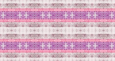 Su Rengi Geometrik Deseni. Soyut Çizgili Boho Fırçası. Kusursuz suluboya tekrar desenli mor renkli geometrik fırça. Kusursuz Boho Fırçası. Etnik Bohem Batik. Su Rengi Bohem Tekstili.