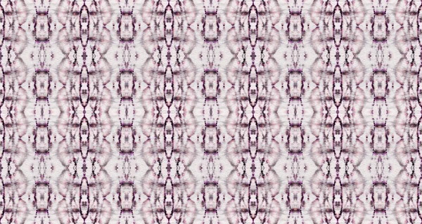 Fioletowy Wzór Geometryczny Koloru Abstrakcyjny Wzór Dywanu Akwarelowego Bezszwowy Pasek — Zdjęcie stockowe
