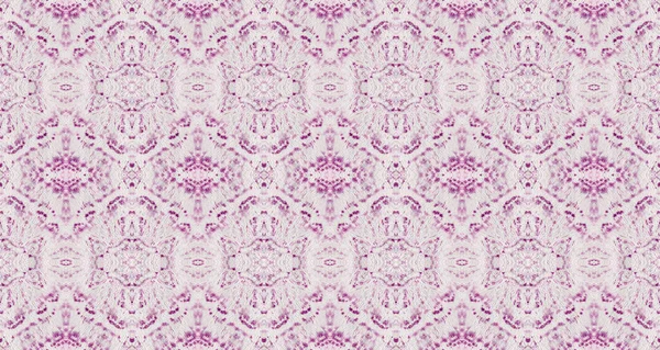 Фиолетовый Цветовой Геометрический Узор Абстрактная Акварельная Многослойная Кисть Ikat Brush — стоковое фото