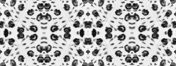 Spot Seamless Spot Grå Bläckmönster Bind Dye Gray Abstract Stroke — Stockfoto