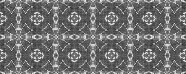 単純な幾何学模様 要約インクのスクリブルデザイン トライバル インク スクリブル バティック 民族的なボホブラシ ブラックカラーネイティブ染めブラシ グレーのイカット ドードル — ストック写真