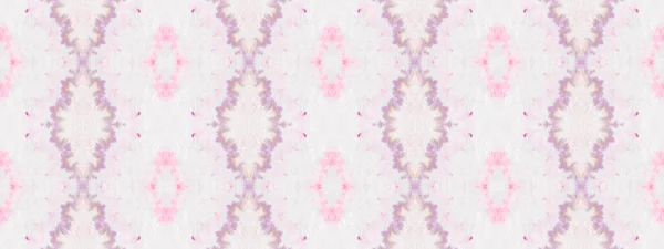 Geometrisches Muster Violetten Farben Nahtlos Gefärbte Batik Abstrakter Streifen Boho — Stockfoto