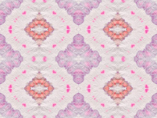 Lila Farbe Bohemian Muster Ethnisch Böhmische Batik Rosa Farbe Bohemian — Stockfoto