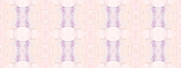 Lila Färger Geometriska Mönster Stamgeometrisk Batik Violetta Färger Bohemisk Borste — Stockfoto