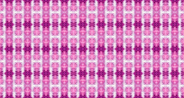 Purple Color Bohemian Pattern Water Color Geometric Pattern Water Color — Stock Photo, Image