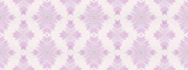 Geometrisches Muster Lila Farbe Violette Farbe Bohemian Batik Aquarell Geometrisches — Stockfoto