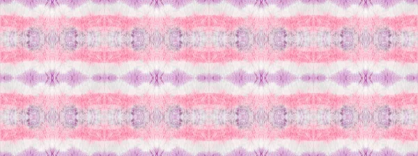 Vattenfärg Bohemiskt Mönster Stambohemisk Batik Vattenfärg Geometriskt Mönster Violetta Färger — Stockfoto