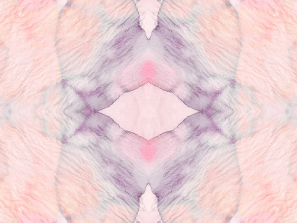 Umyjte Bezešvé Skvrny Barevný Štětec Geo Pink Color Shibori Drop — Stock fotografie