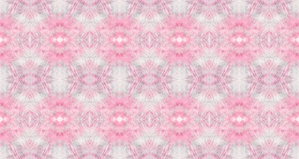 Lila Farbe Bohemian Muster Abstraktes Ikat Print Rosa Farbe Bohemian — Stockfoto