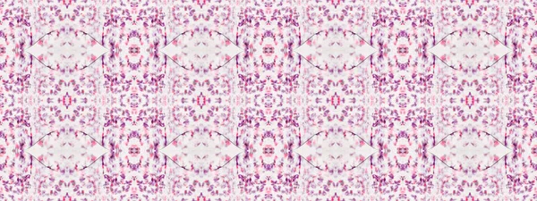 Patrón Bohemio Color Púrpura Tribal Geometric Batik Cepillo Mano Abstracto —  Fotos de Stock