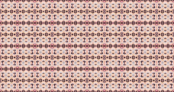 Paarse Kleur Geometrisch Patroon Abstracte Ikat Print Roze Kleur Boheemse — Stockfoto