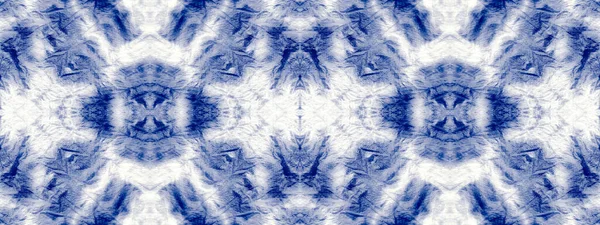 Cloth Spot Blue Cotton Shibori Mark Ink Abstract Shape Boho — Φωτογραφία Αρχείου