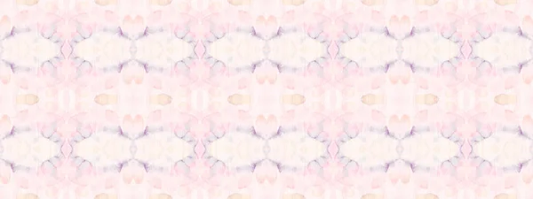 Violet Kleur Boheemse Patroon Aquarel Boheemse Batik Tribal Geometrische Borstel — Stockfoto