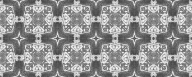 Basit Geometrik Desen. Gri renkli Ikat Doodle Tekstil. Kabile Mürekkebi Karalama Fırçası. Kusursuz Geo Wave. Soyut Ink Suluboya Halı. Doodle Design Ikat Design Destern. Siyah Renkli Etnik Boho Batik.