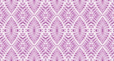 Violet Renkli Bohem deseni. Kusursuz çizgili Ikat fırçası. Etnik Bohem Batik. Kusursuz Suluboya Tekrarı Su Renkli Geometrik Fırça. Soyut Dalga Yazdırma. Su Rengi Bohem Tekstili.