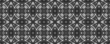 Siyah Renkli Geometrik Desen. Kusursuz Ikat dalgası. Gri renkli Ikat Scribble deseni. Basit Yerli Çizgi Fırçası. Soyut Mürekkep Halı. Etnik Mürekkep Mürekkebi Batik. Etnik Çizgili Ikat Deseni.