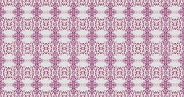 Violet Renkli Geometrik Desen. Kusursuz Çizgili Boho Batik. Kusursuz suluboya tekrar eden kırmızı renkli Geometrik Tekstil. Soyut Geo Mark. Kabile Geometrik Batik. Su Rengi Bohem Fırçası.