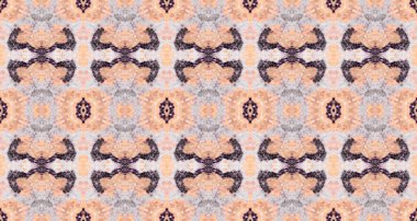 Mor Renkli Geometrik Desen. Kusursuz çizgili Ikat Batik. Soyut Boho Yazıcı. Soyut Suluboya Kalıp Tekrarı Bohem Fırçası. Violet Color Geometric Batik. Su Rengi Bohem Tekstili.