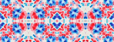 Red Abstract Mark. Wet Blue Color Shibori Blob. Bright Red Color White Spatter. Flower Hand Seamless Blotch. Ink Gradient Seamless Paint. Ink Pastel Brush. Blue Floral Flower. Wash Red Texture