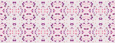 Violet Renkli Bohem deseni. Pembe renkli Bohem dokusu. Kusursuz suluboya halı desenli kusursuz çizgili Boho Batik. Soyut Solgun İşaret. Etnik Bohem Batik. Mor Renkli Geometrik Fırça.