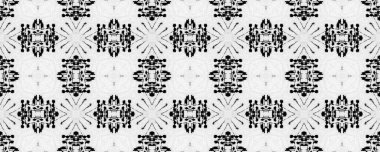 Basit Yazı Düzeni. Soyut Boho Dalgası. Siyah Renkli Etnik Çizgi Batik. Yerli Mürekkep Karalama Fırçası. Kusursuz Mürekkepsiz Yazı Tekrarla. Etnik Tasarım Kalıbı. Gri Renkli Ikat Doodle Tekstil.