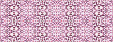 Violet Renkli Geometrik Desen. Soyut Ikat Mark. Pembe Renkli Bohem deseni. Kusursuz çizgili Boho fırçası. Kusursuz suluboya halı desenli Etnik Bohem Batik. Su Rengi Geometrik Fırçası.