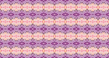 Su Rengi Geometrik Deseni. Soyut Çizgili Boho Fırçası. Soyut Suluboya Şablon Tekrarı Kusursuz Soluk Renk İzi. Violet Color Geometric Batik. Etnik Geometrik Fırça. Kırmızı Renkli Bohem Tekstil.
