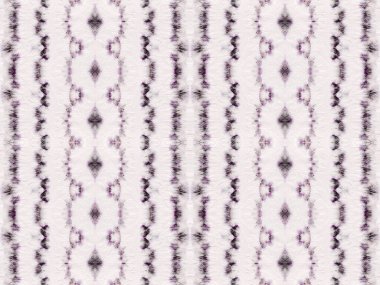Su Rengi Geometrik Deseni. Soyut Dalgalı İşaret. Kusursuz suluboya halı desenli kusursuz çizgili Boho Batik. Etnik Bohem Fırçası. Violet Color Bohemian Batik. Gri Renkli Geometrik Doku.