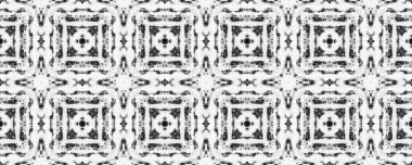 Basit Bohem Düzeni. Kusursuz mürekkepsiz suluboya halı. Doodle Ink Yazdırma. Siyah renkli yerli çizgi fırçası. Kabile Ikat Scribble Batik. Etnik Çizgili Ikat Deseni. Gri Renkli Mürekkep Karalama Deseni.