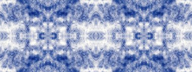 Kumaş lekesi. Mavi renkli Tye Dye Drop. Geometrik pamuk dokuyu kat. Boho Geometrik Efekti. Mürekkepsiz şekil. Indigo Cotton Boho Splash. Islak, soyut fırça. Boho Mürekkep Sıçratma DokusuName