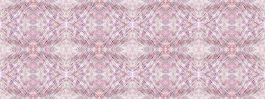 Violet Renkli Bohem deseni. Kusursuz Boho Mark. Soyut Suluboya Patern Tekrarlayan Kabile Geometrik Fırçası. Pembe renkli Geometrik Tekstil. Soyut Stripe Ikat Batik. Su Rengi Bohem Batik.