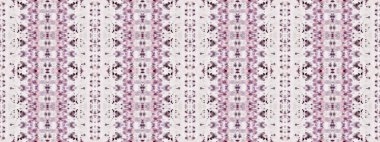 Violet Renkli Geometrik Desen. Mor Renkli Geometrik Fırça. Soyut Boho Fırçası. Kusursuz çizgili Boho fırçası. Kusursuz suluboya desen tekrarlayan kabile geometrik Batik. Su Rengi Bohem Deseni.