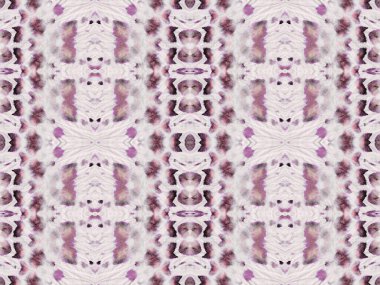 Su Rengi Bohem deseni. Kusursuz el izi. Violet Color Geometric Batik. Kusursuz suluboya halı desenli soyut çizgili Ikat fırçası. Su Boyası Bohem Tekstili. Kabile Geometrik Fırçası.