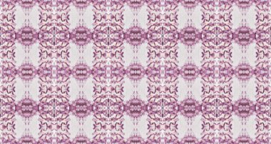 Violet Renkli Bohem deseni. Mor Renkli Bohem Fırçası. Kusursuz suluboya halı desenli kusursuz çizgili Ikat fırçası. Soyut Boho Mark. Su Boyası Geometrik Tekstil. Kabile Geometrik Batik.