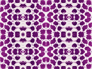 Mor Renkli Bohem deseni. Kusursuz çizgili Ikat fırçası. Kusursuz suluboya halı desenli soyut boyalı baskı. Etnik Geometrik Batik. Violet Renkli Bohem Fırçası. Kırmızı Renkli Geometrik Doku.