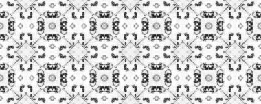 Basit Doodle Deseni. Etnik Boho dalgası. Soyut Ikat Scribble Tasarımı. Kusursuz Tasarım Mürekkep Şablonu. Siyah renkli boyalı Batik. Yerli Ikat Scribble Fırçası. Gri Renkli Mürekkep Karalama Dokusu.